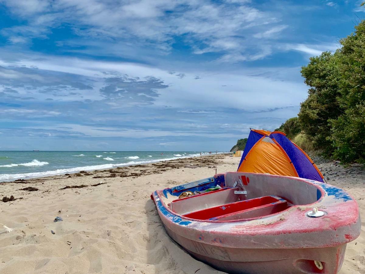 Strandnahe Ferienwohnung Ruegen Dranske Εξωτερικό φωτογραφία